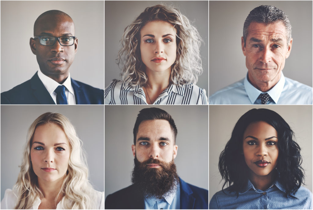 Ethnically diverse group