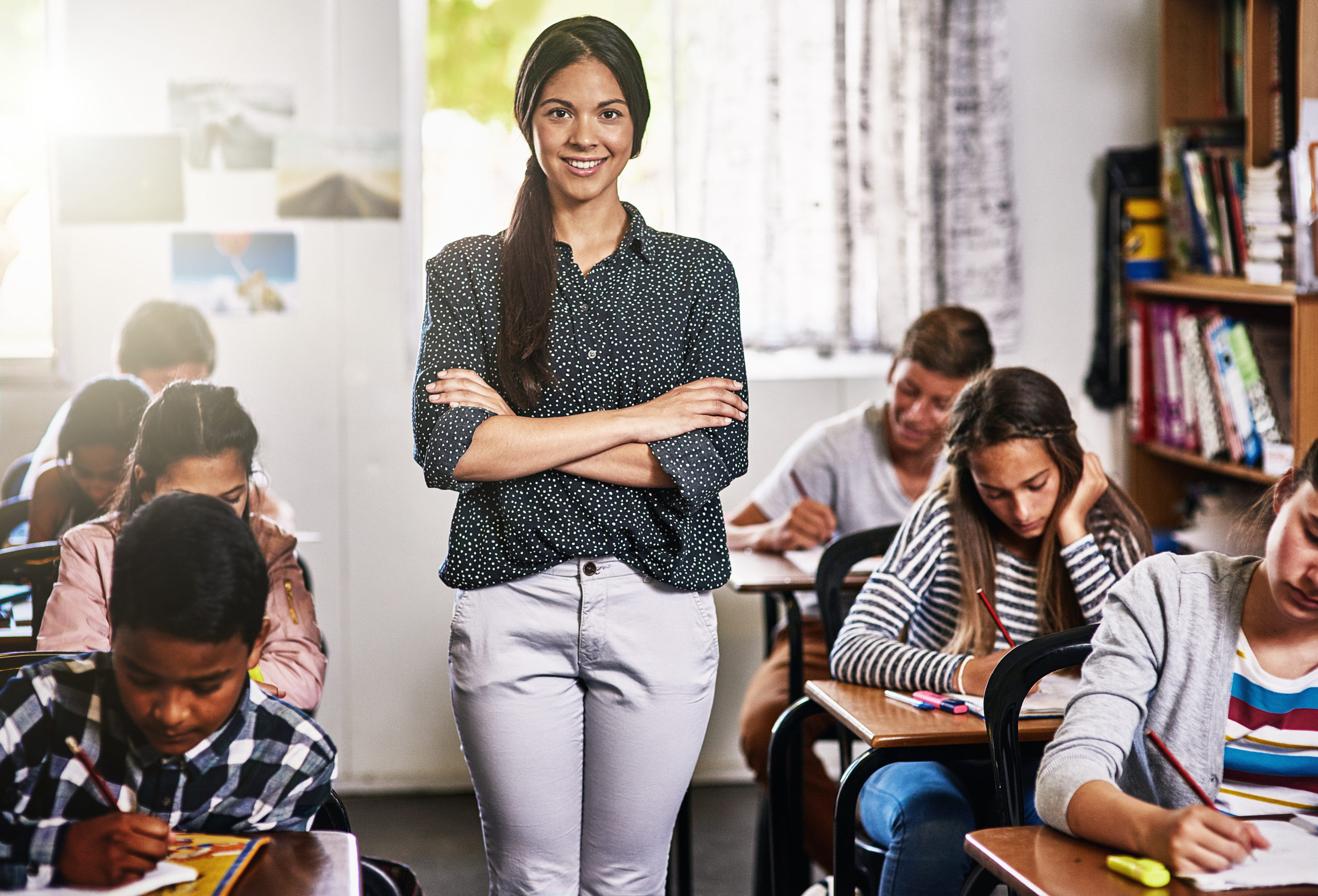 young-teacher-standing